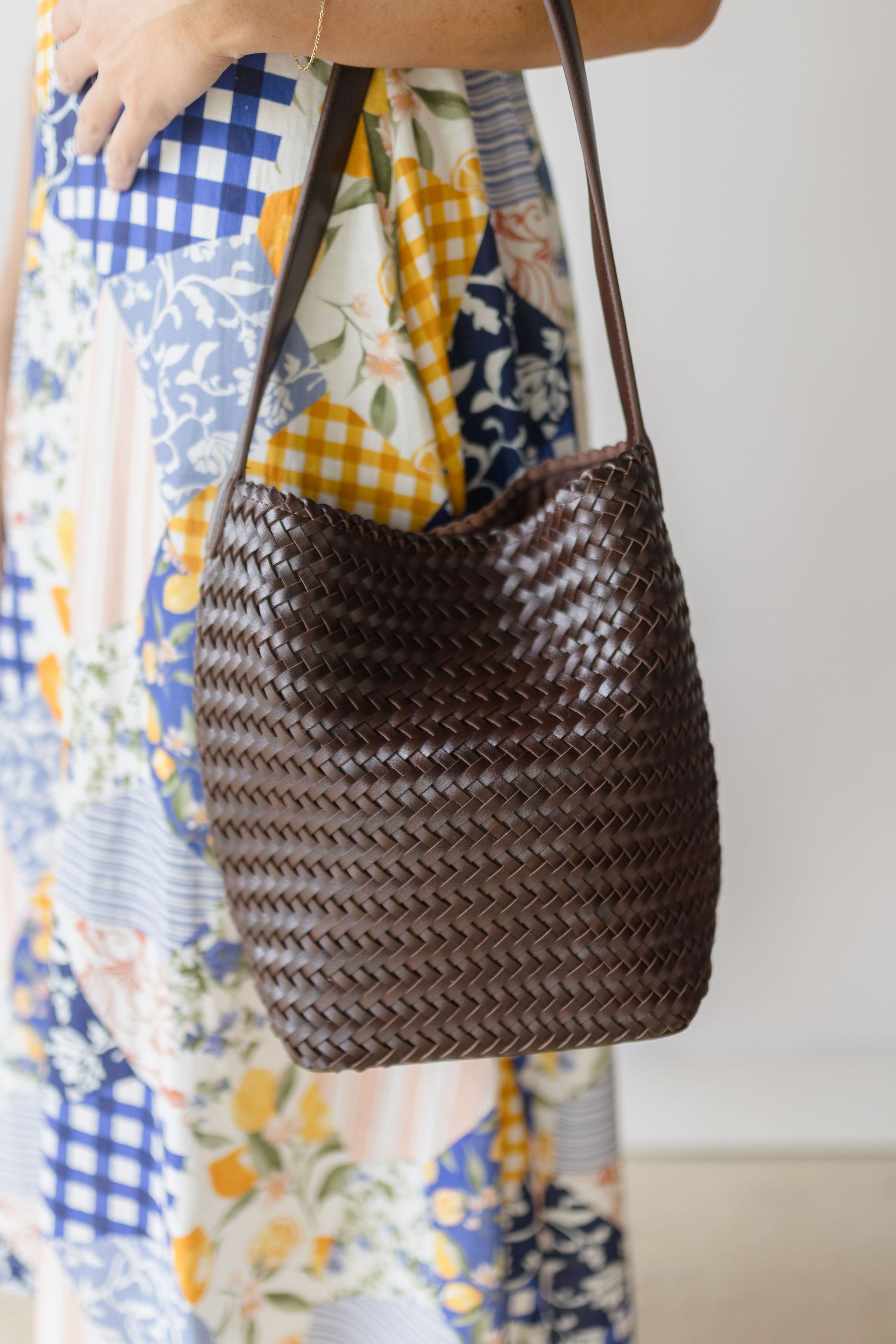 Bren Intrecciato Bucket Bag