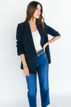 Madison Ruched Sleeve Blazer