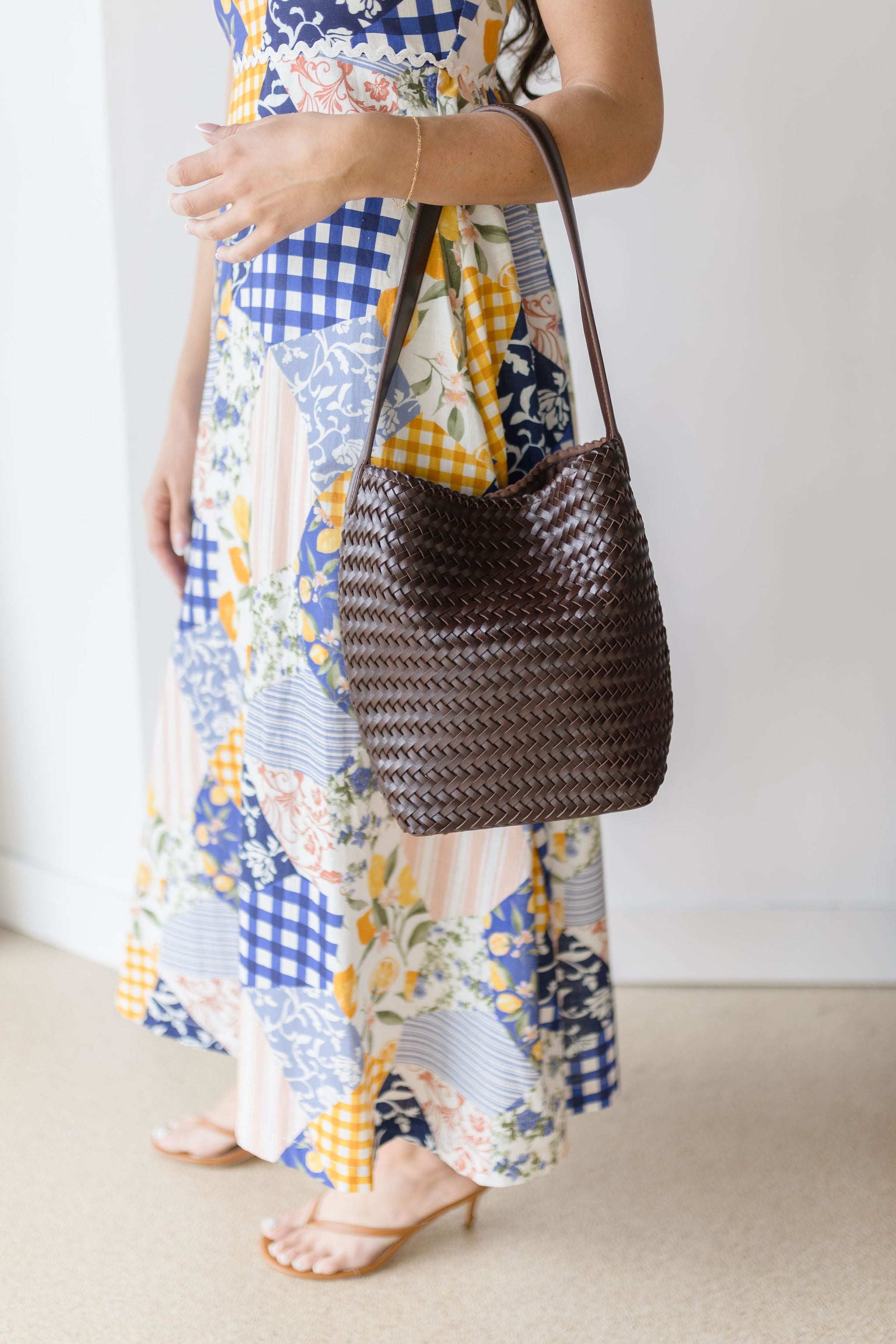 Bren Intrecciato Bucket Bag