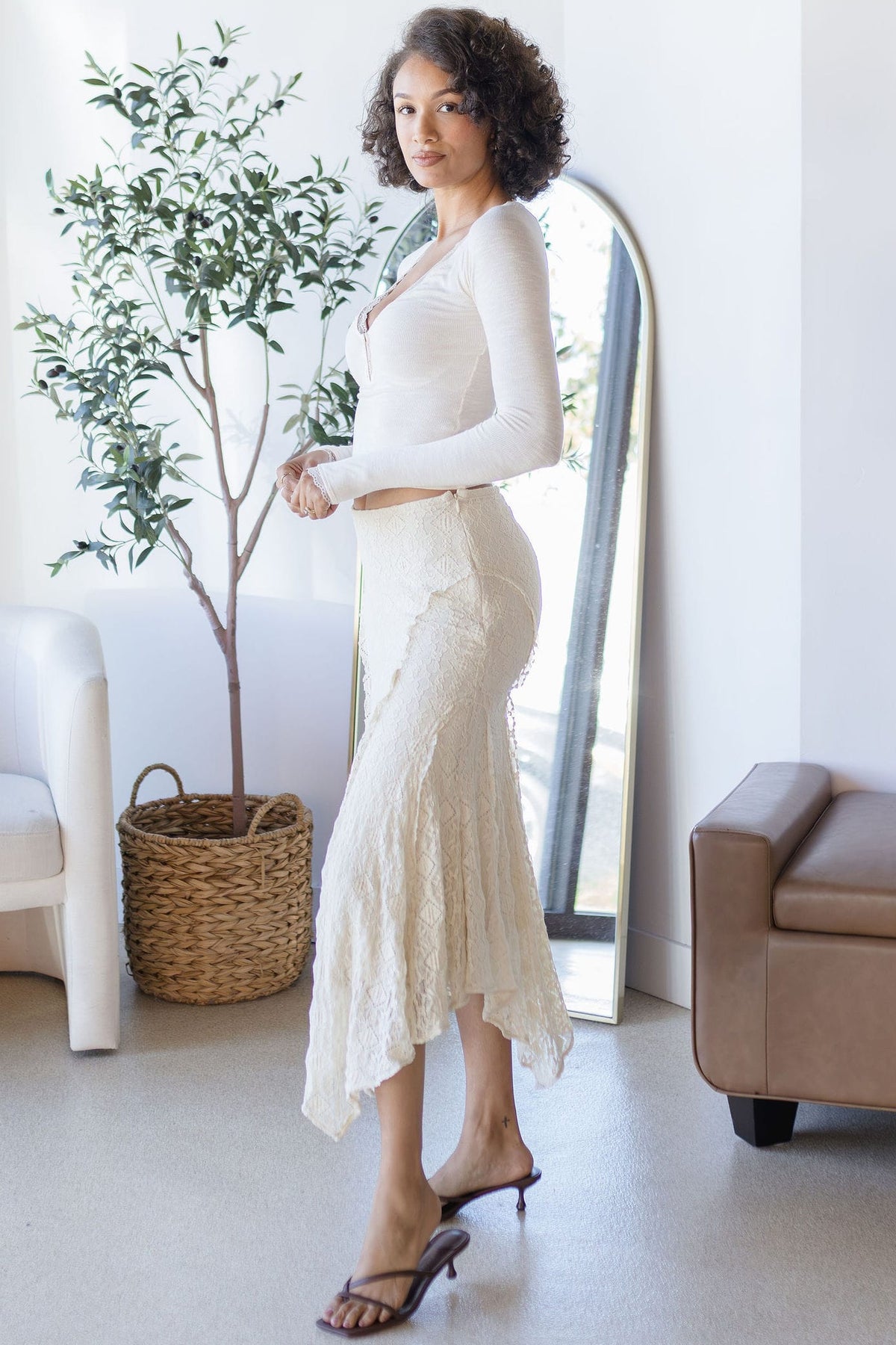 Bella Lace Mermaid Skirt