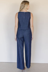 Carter Sleeveless Denim Top Carter Sleeveless Denim Top