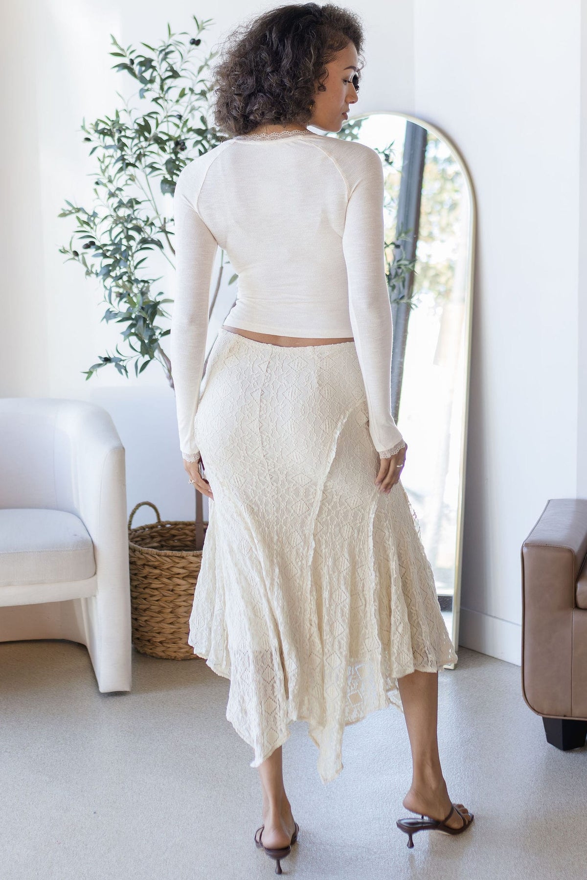 Bella Lace Mermaid Skirt
