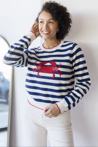 Seaworthy Scalloped Sweater