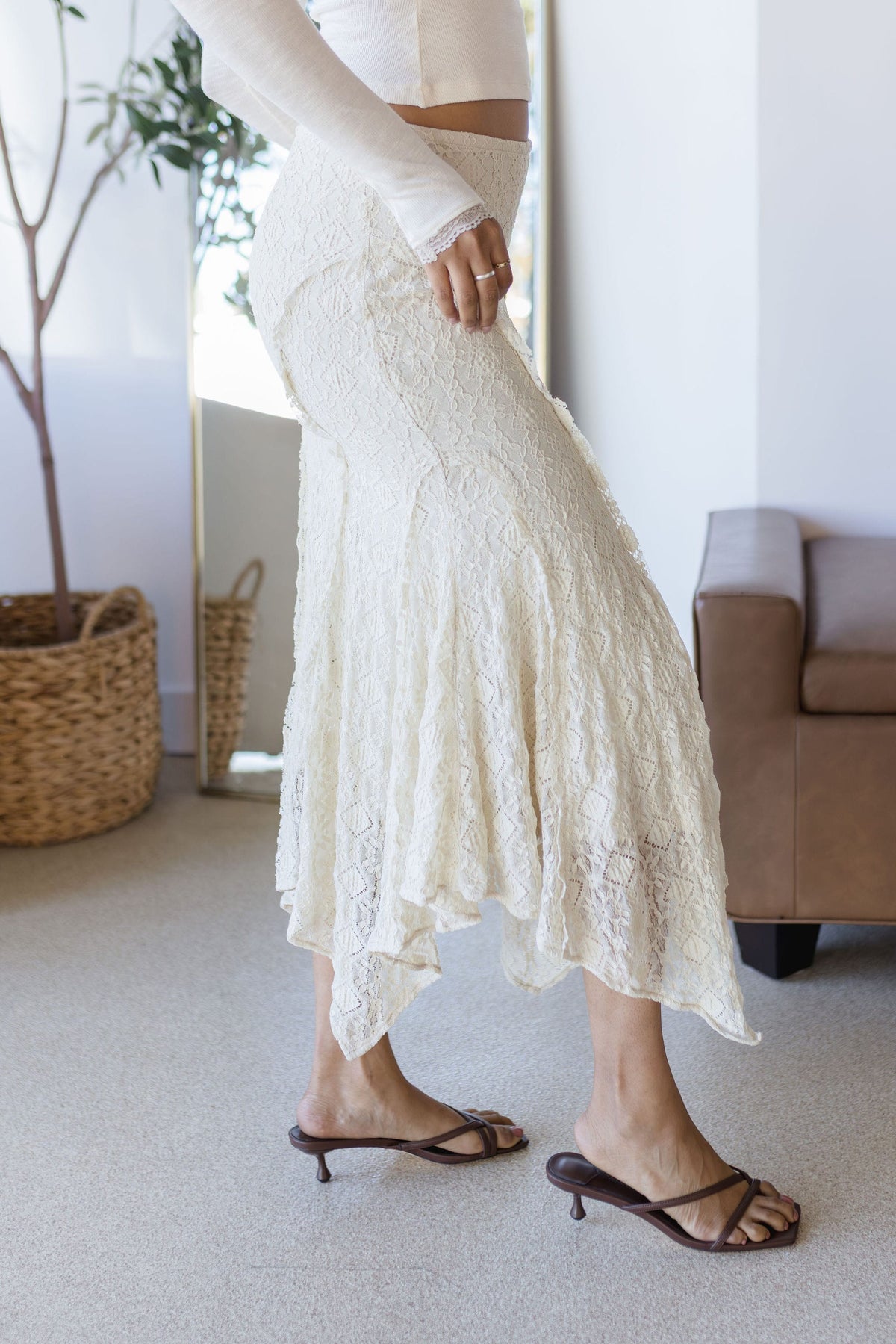 Bella Lace Mermaid Skirt