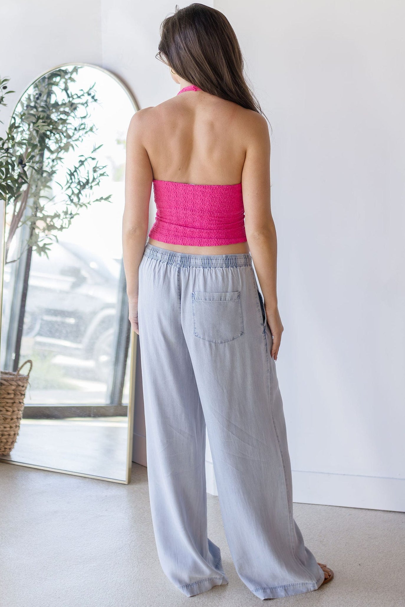 Floral Textured Halter Brami