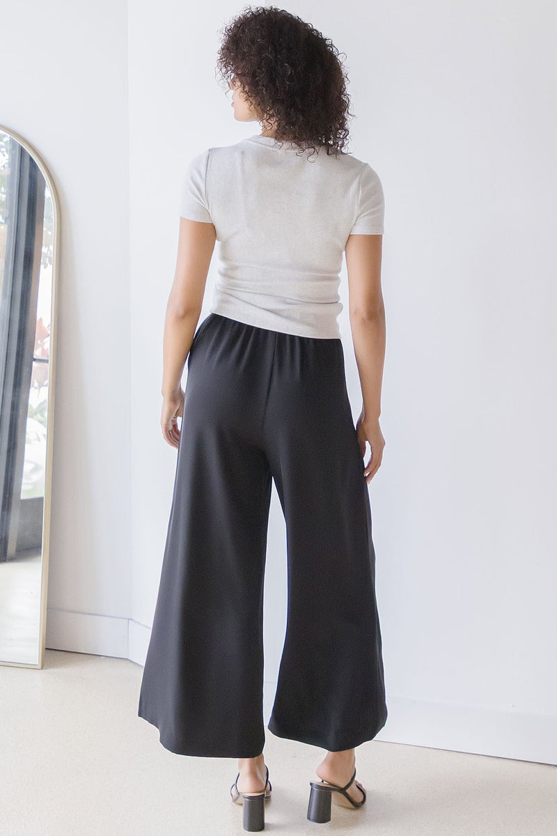 Olina Cropped Wide Leg Trouser Olina Cropped Wide Leg Trouser