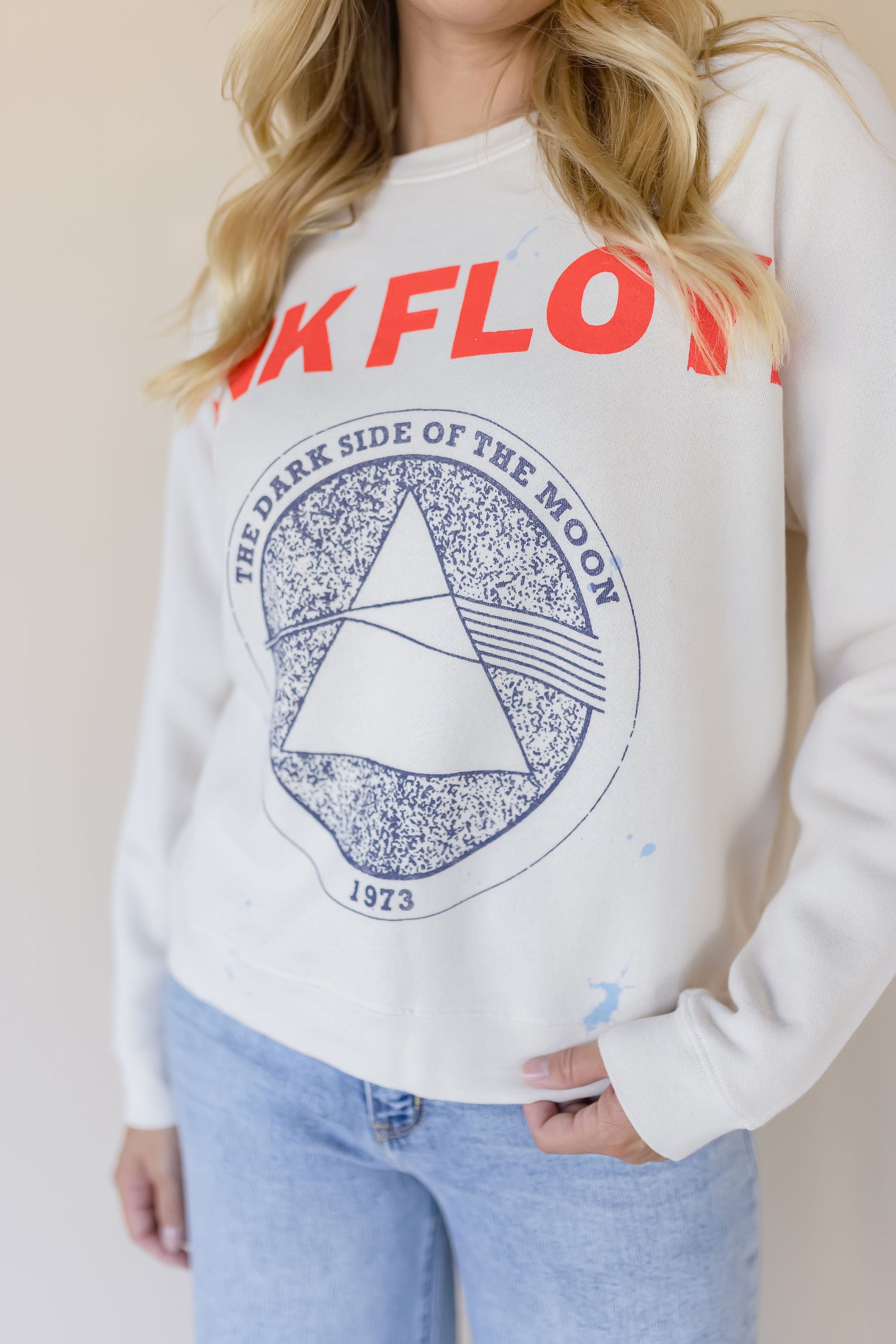Pink Floyd Dark Side Vintage Sweatshirt Pink Floyd Dark Side Vintage Sweatshirt