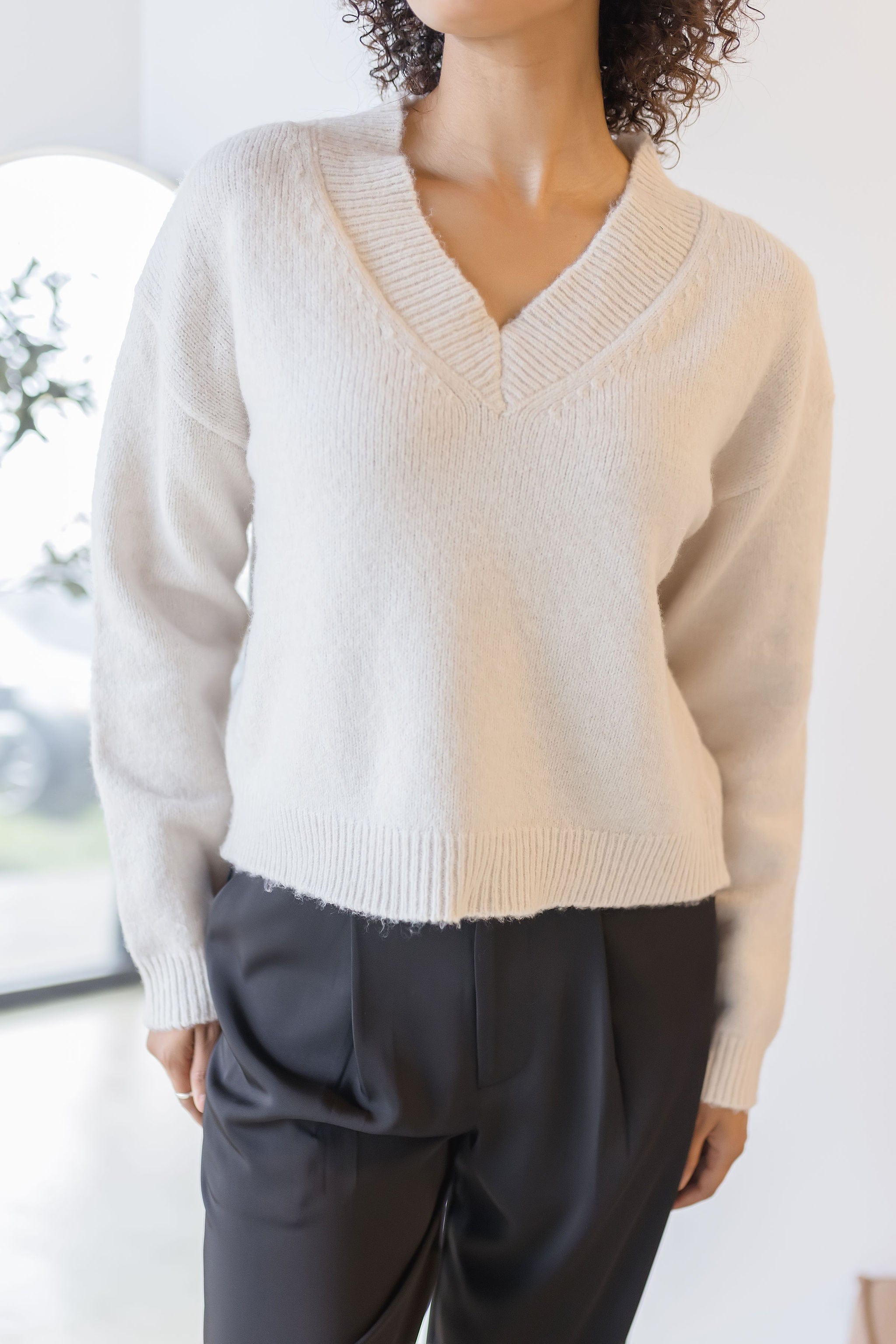 Sable V-Neck Sweater Sable V-Neck Sweater