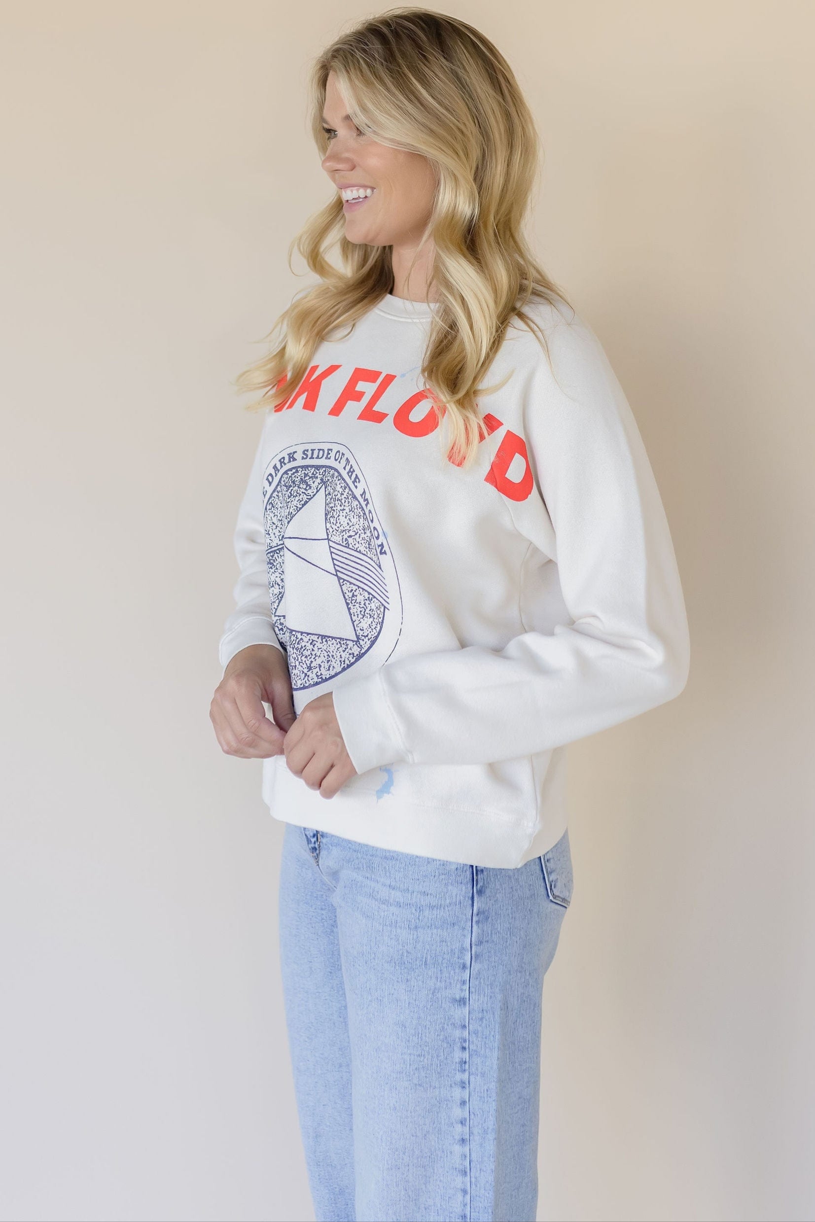 Pink Floyd Dark Side Vintage Sweatshirt Pink Floyd Dark Side Vintage Sweatshirt