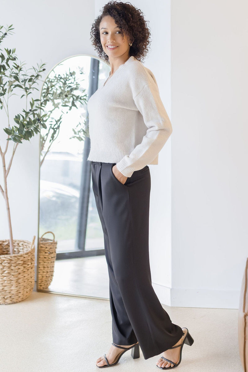 Vale Pleated Trouser Vale Pleated Trouser