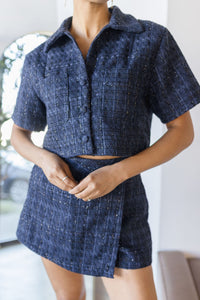 Waldorf Tweed Mini Skort Waldorf Tweed Mini Skort