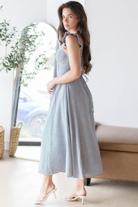Wylda Gathered A-Line Midi Skirt