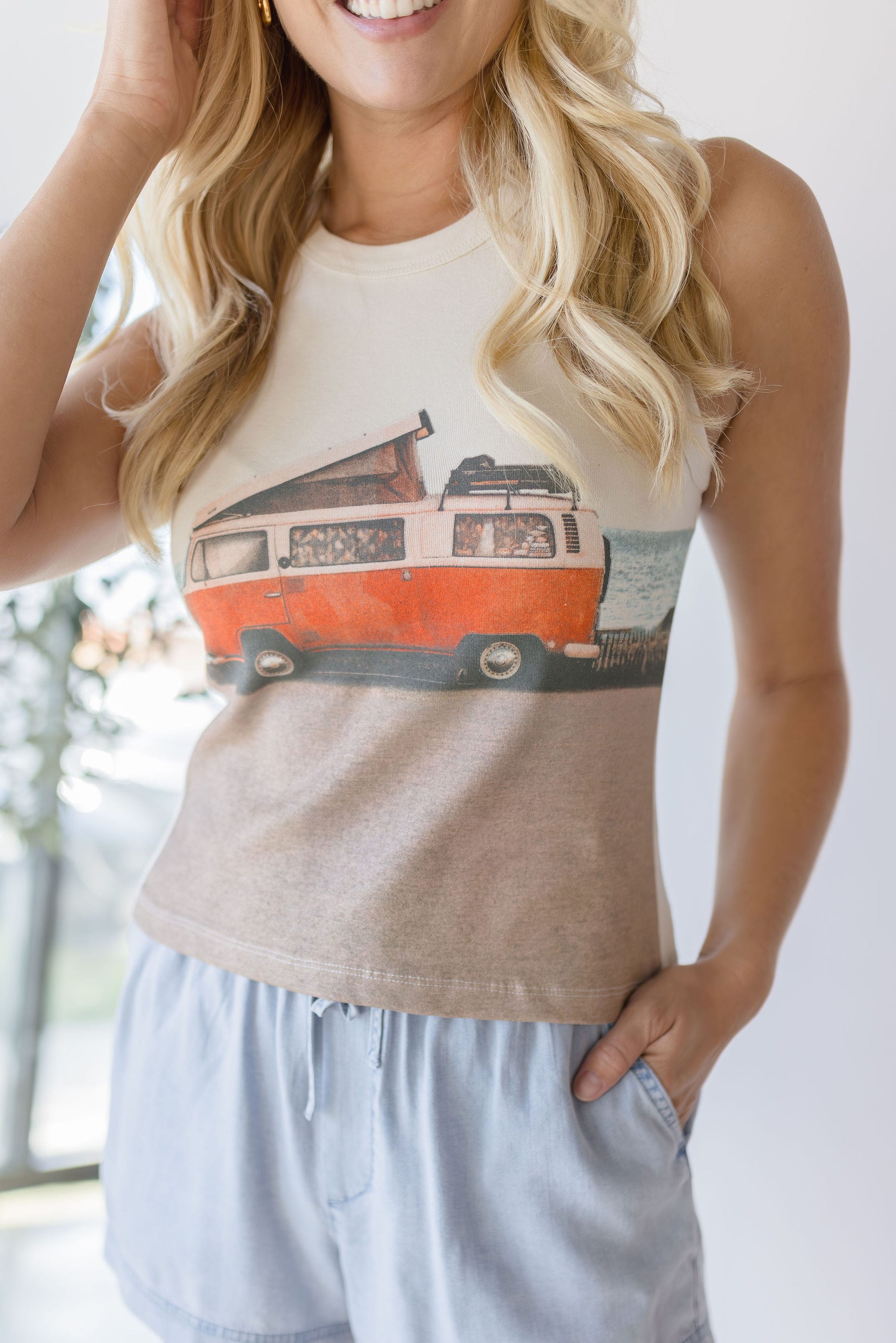 Beach Camper Shrunken Tank