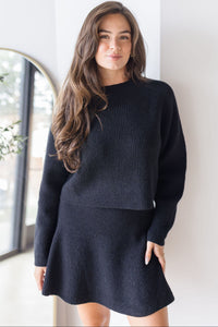 Ashtyn Cropped Knit Sweater Ashtyn Cropped Knit Sweater