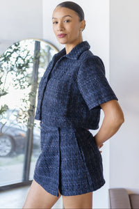 Waldorf Tweed Crop Waldorf Tweed Crop