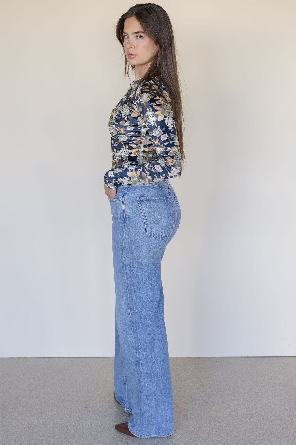 Floral Affair Long Sleeve Bodysuit