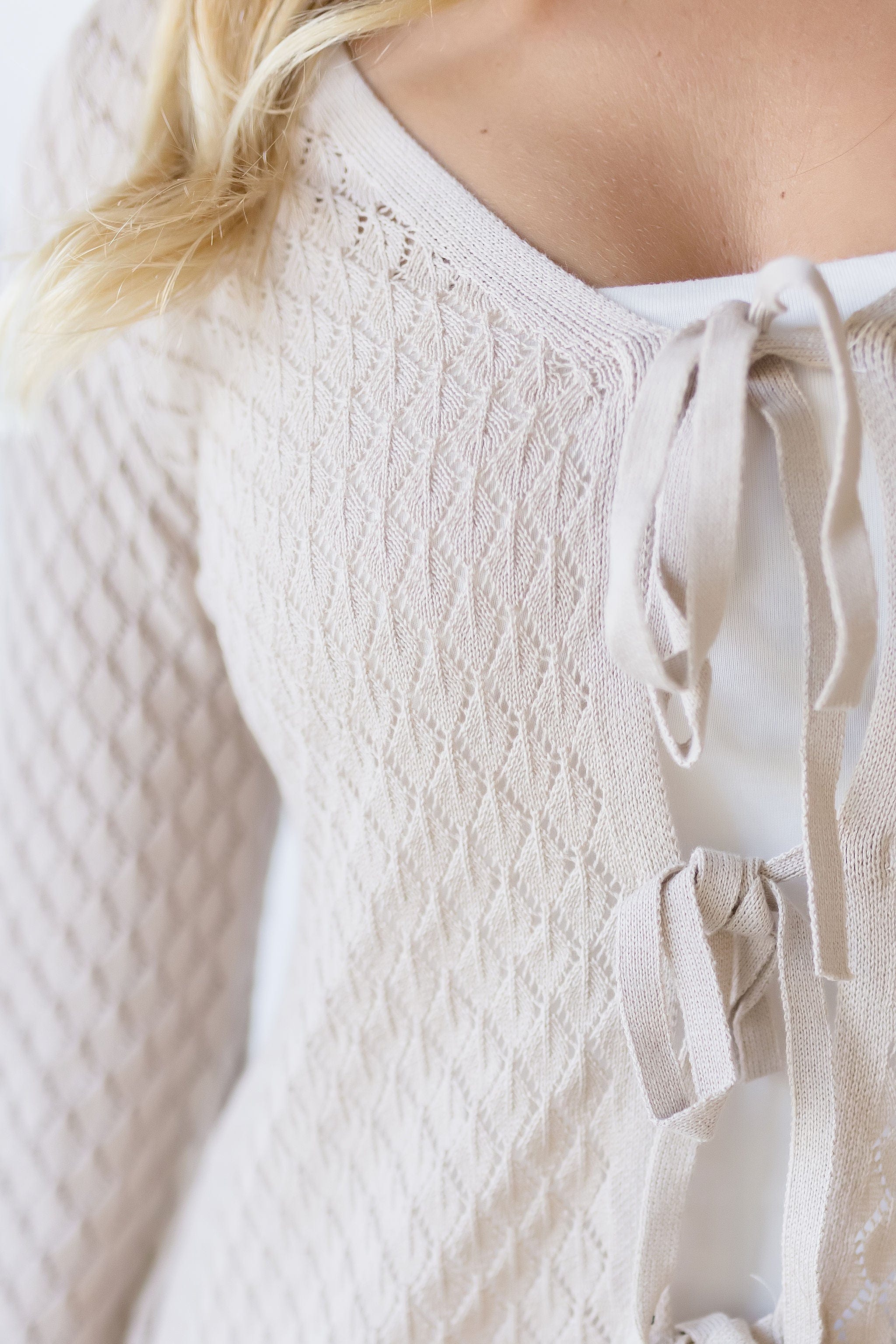 Shoreline Knit Long Sleeve Cardigan Shoreline Knit Long Sleeve Cardigan