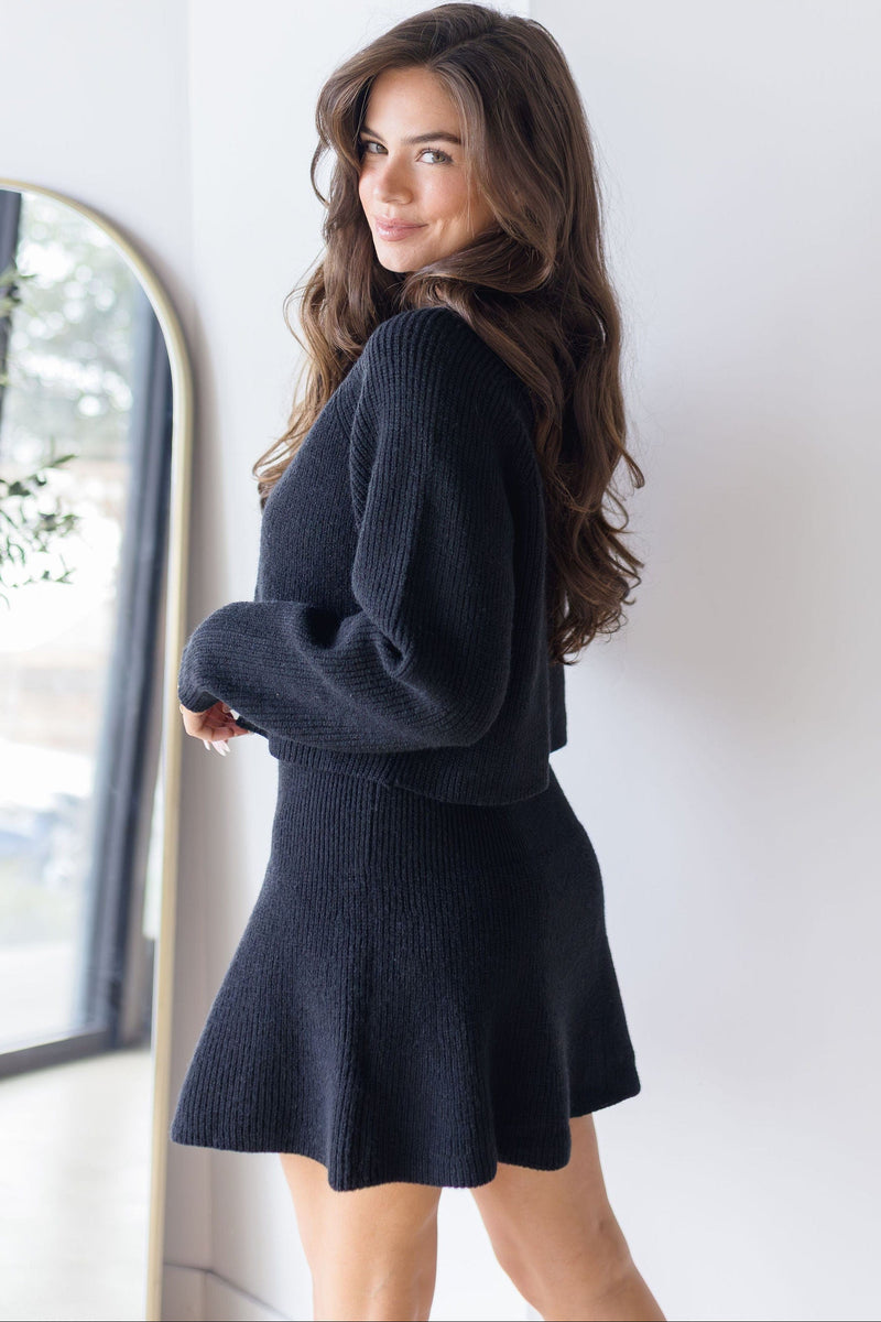 Ashtyn Knit Flare Skirt Ashtyn Knit Flare Skirt