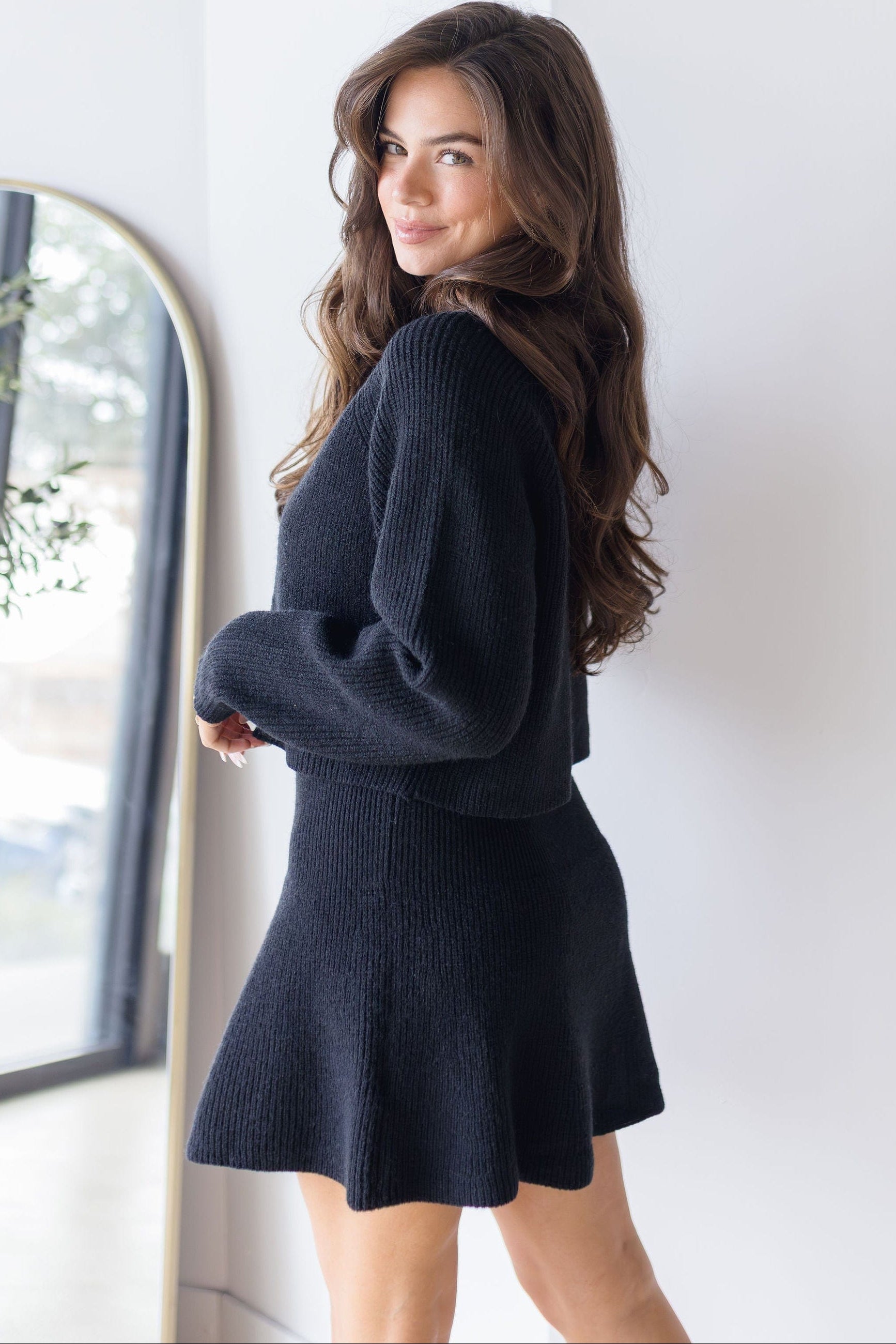 Ashtyn Cropped Knit Sweater Ashtyn Cropped Knit Sweater