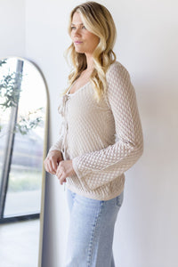 Shoreline Knit Long Sleeve Cardigan Shoreline Knit Long Sleeve Cardigan