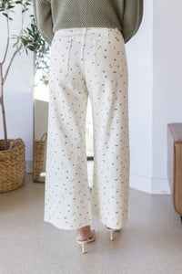 Ivory Bloom Pant