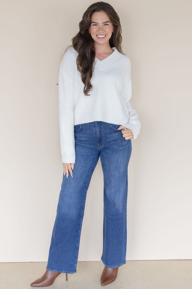 Annina High Rise Wide Leg Jean 30" Annina High Rise Wide Leg Jean 30"
