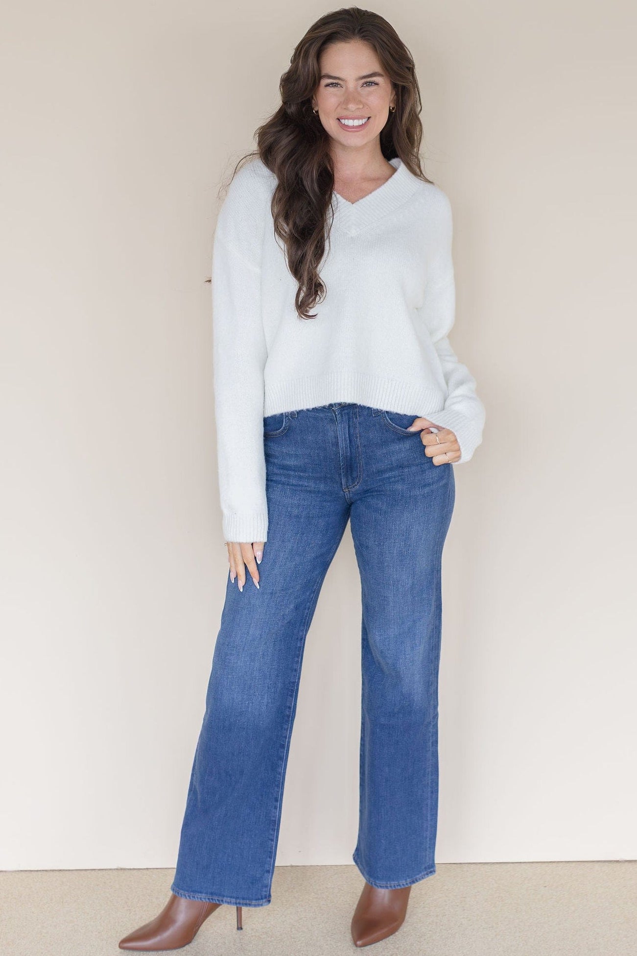 Sable V-Neck Sweater Sable V-Neck Sweater