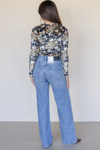 Floral Affair Long Sleeve Bodysuit
