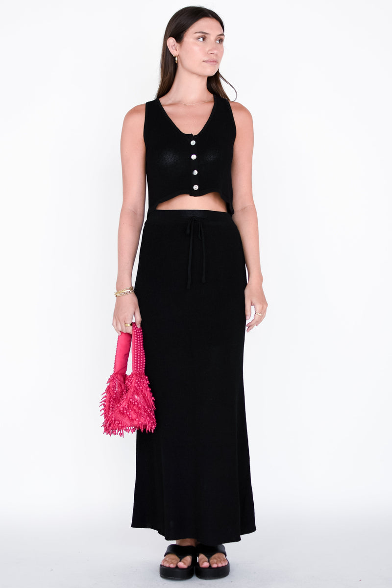 Carmen Knitted Maxi Skirt