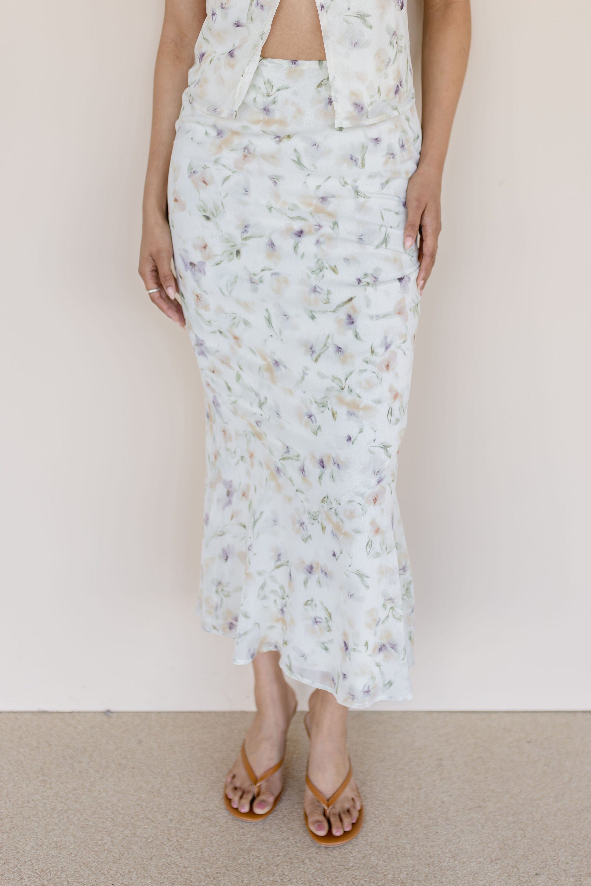 Cottage Dreams Midi Skirt