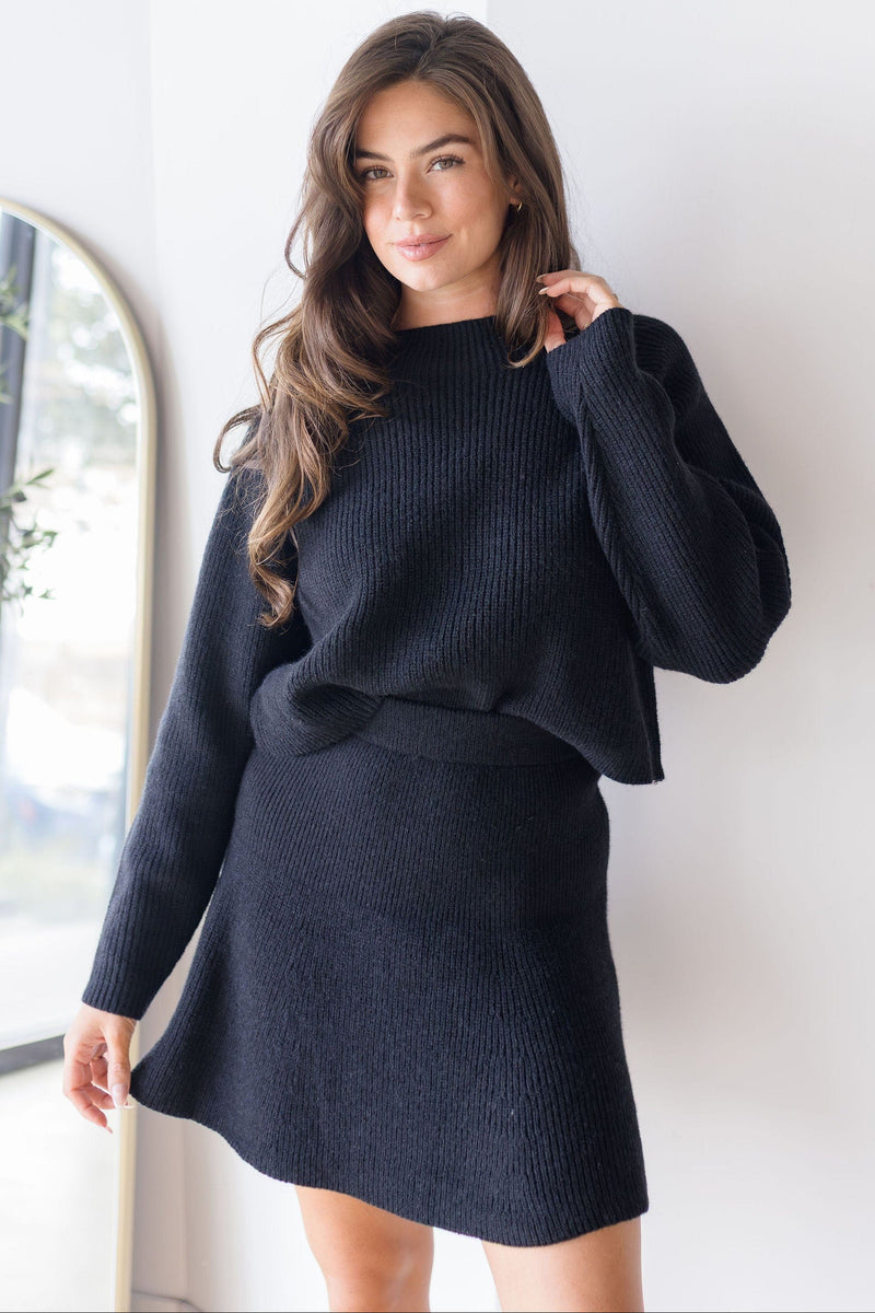 Ashtyn Cropped Knit Sweater Ashtyn Cropped Knit Sweater