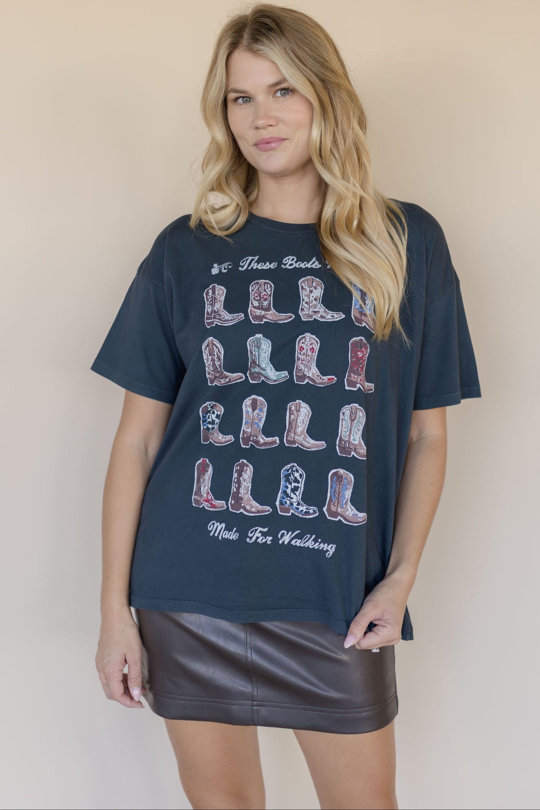 Boots For Walking Merch Tee