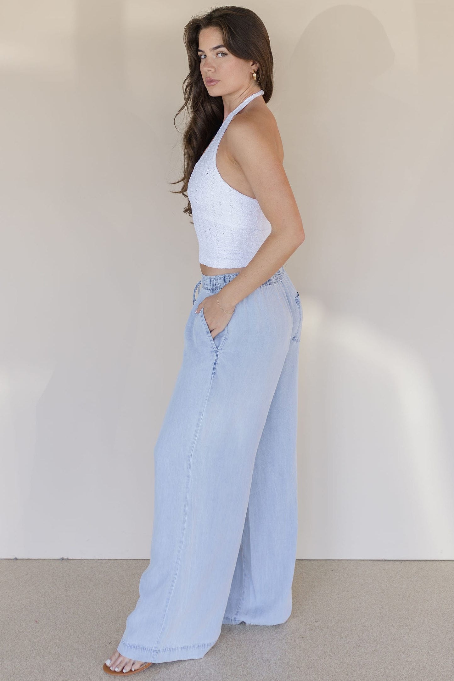 Floral Textured Halter Brami