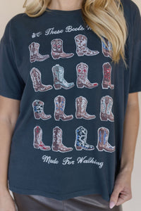 Boots For Walking Merch Tee
