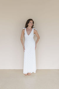 Tie Me Close Maxi Dress