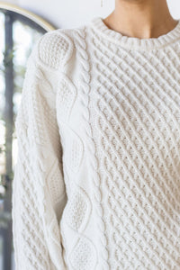 Tatum Cable Knit Sweater Tatum Cable Knit Sweater
