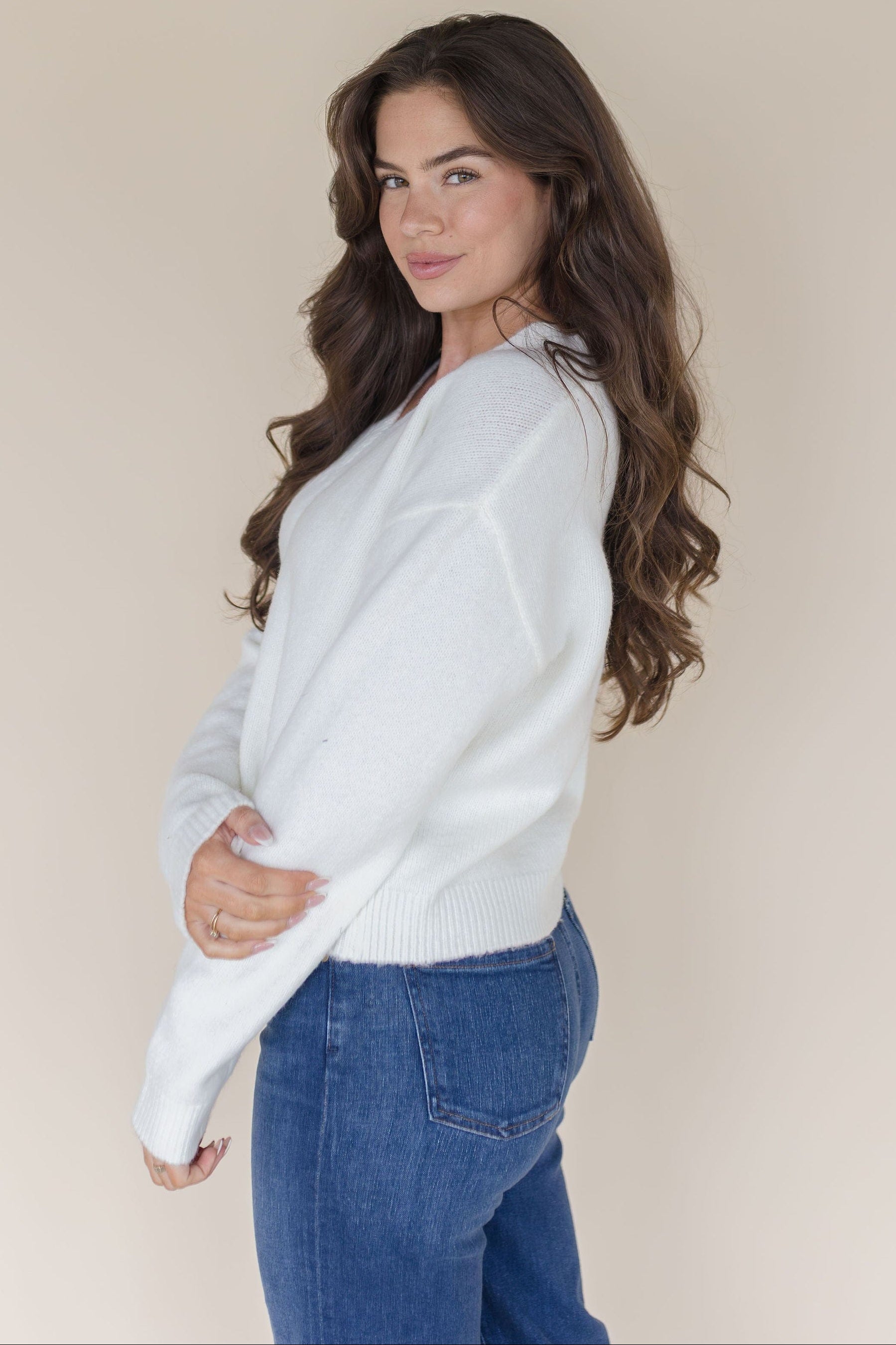 Sable V-Neck Sweater Sable V-Neck Sweater