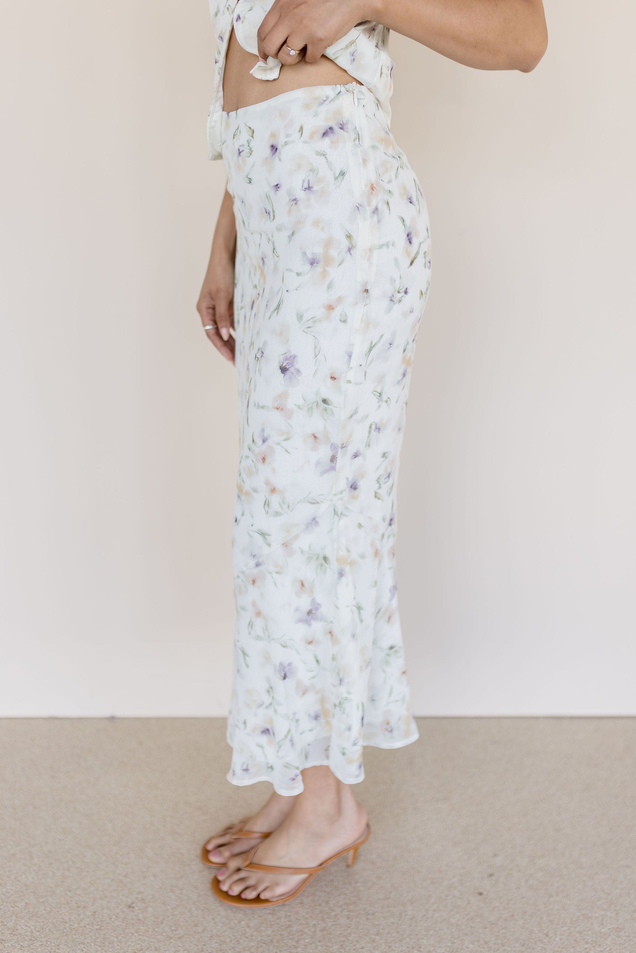 Cottage Dreams Midi Skirt