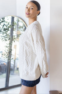 Tatum Cable Knit Sweater Tatum Cable Knit Sweater
