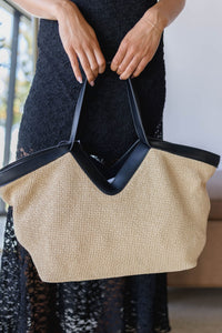 Avilla Raffia Carryall Tote