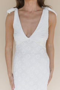 Tie Me Close Maxi Dress