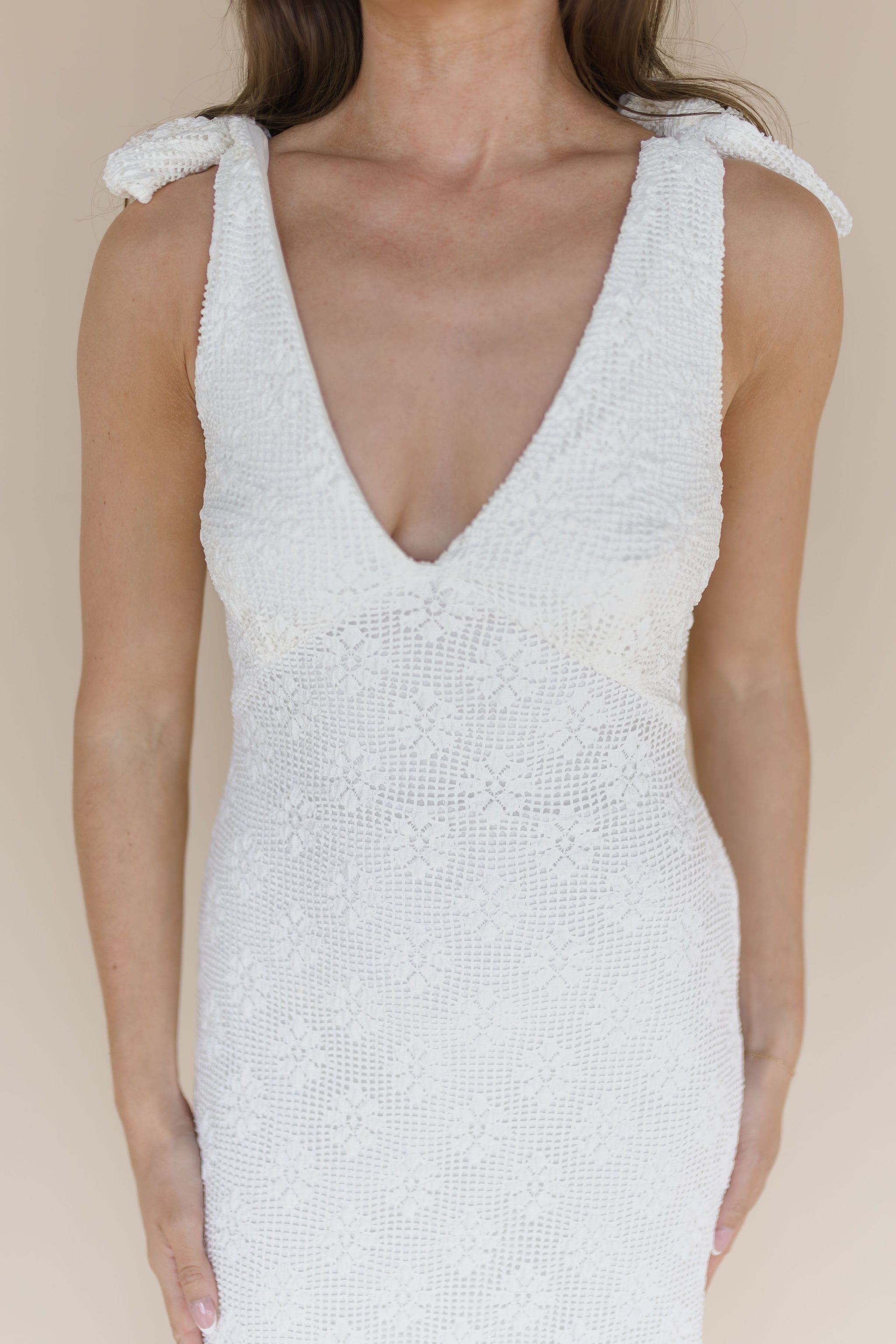 Tie Me Close Maxi Dress