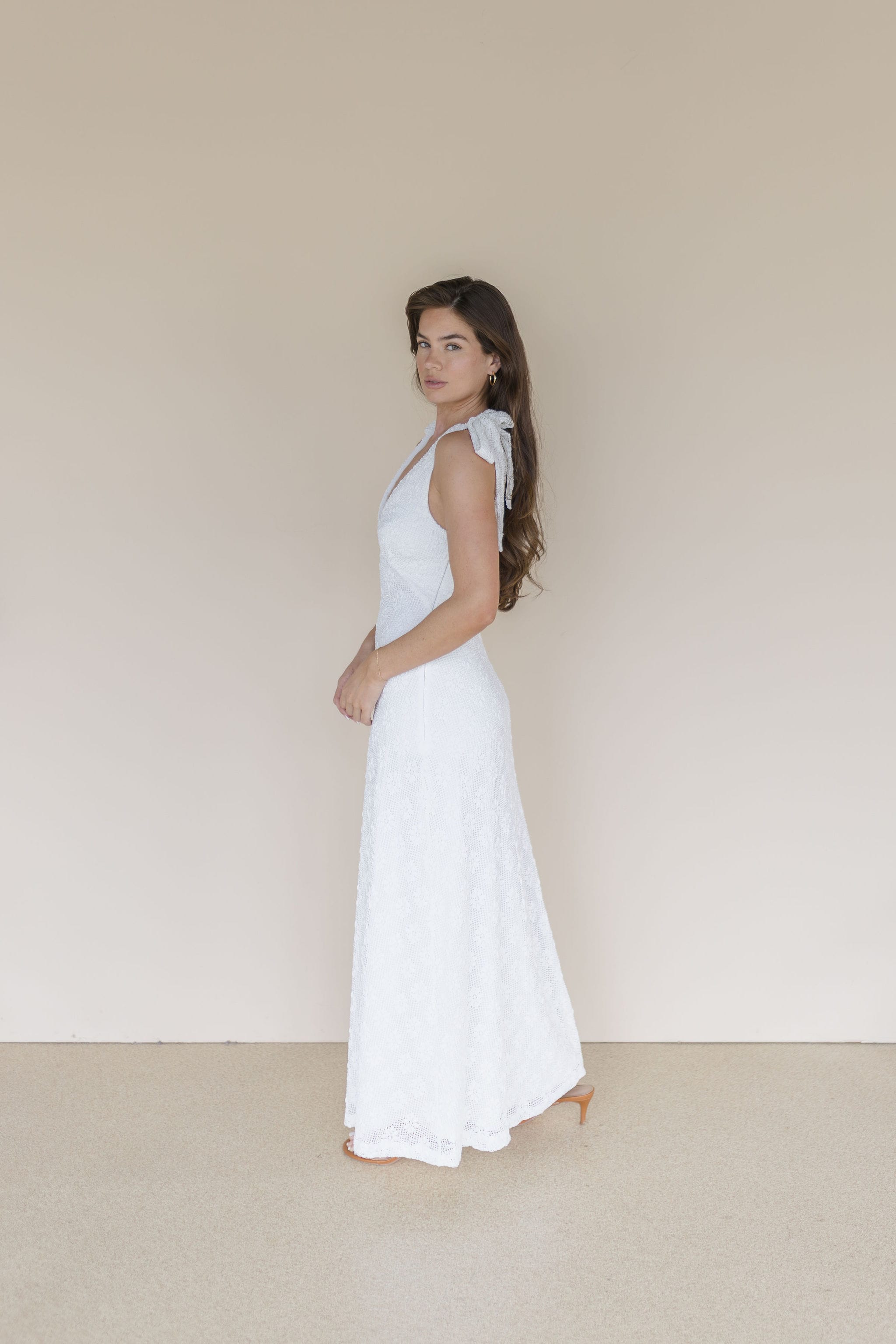 Tie Me Close Maxi Dress