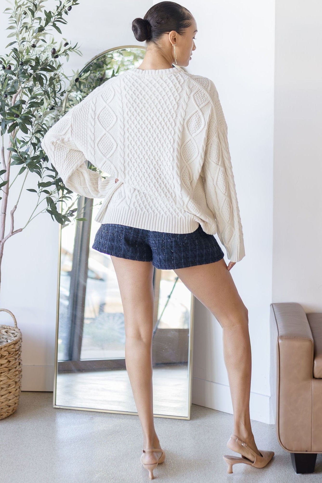 Tatum Cable Knit Sweater Tatum Cable Knit Sweater