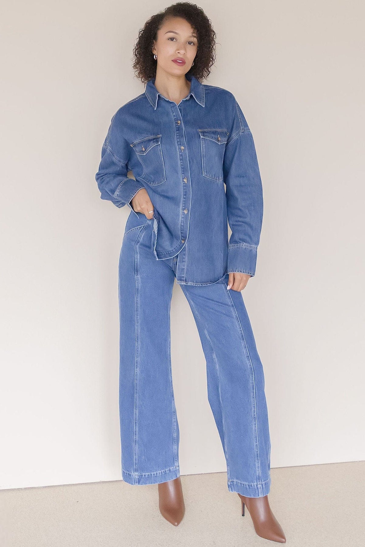 Kate Flare Denim Pants Kate Flare Denim Pants