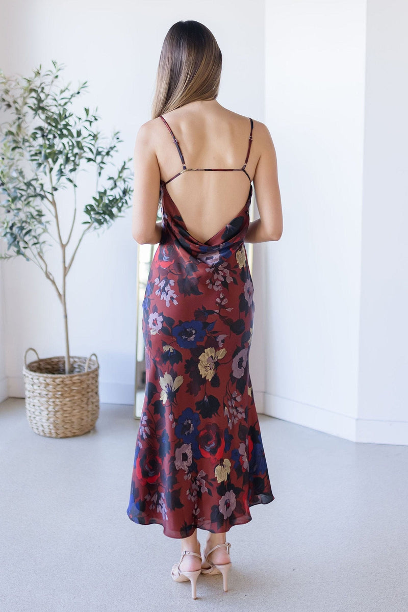 Arden Floral Midi Dress