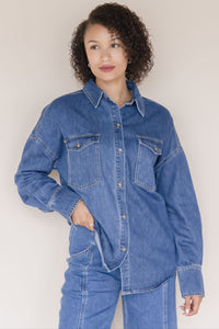 Gianna Denim Button Up Shirt Gianna Denim Button Up Shirt