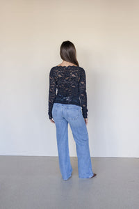 Raising Eyebrows Lace Top