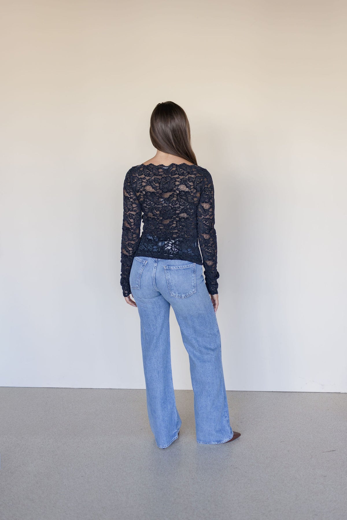 Raising Eyebrows Lace Top