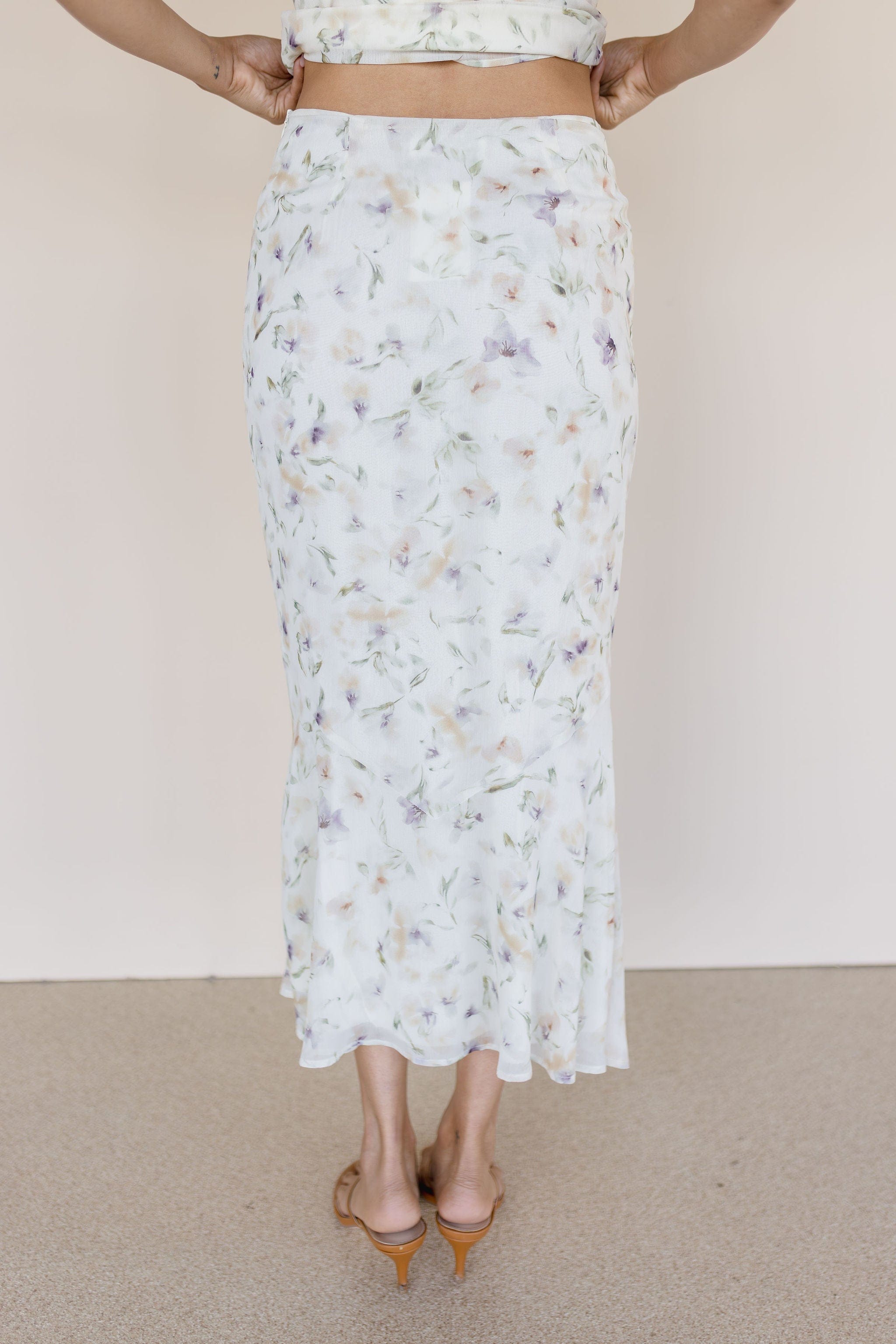 Cottage Dreams Midi Skirt